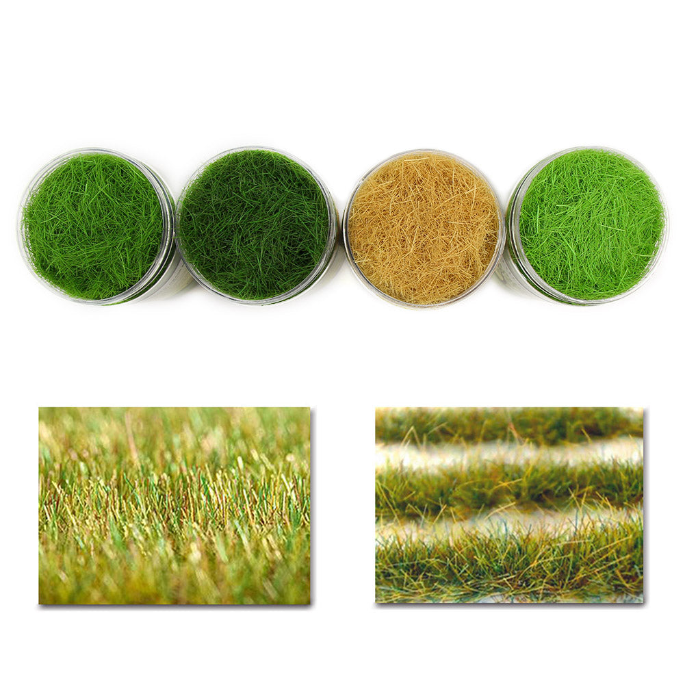 CFA6 4 Bottles 5mm Static Grass Flock Powder
