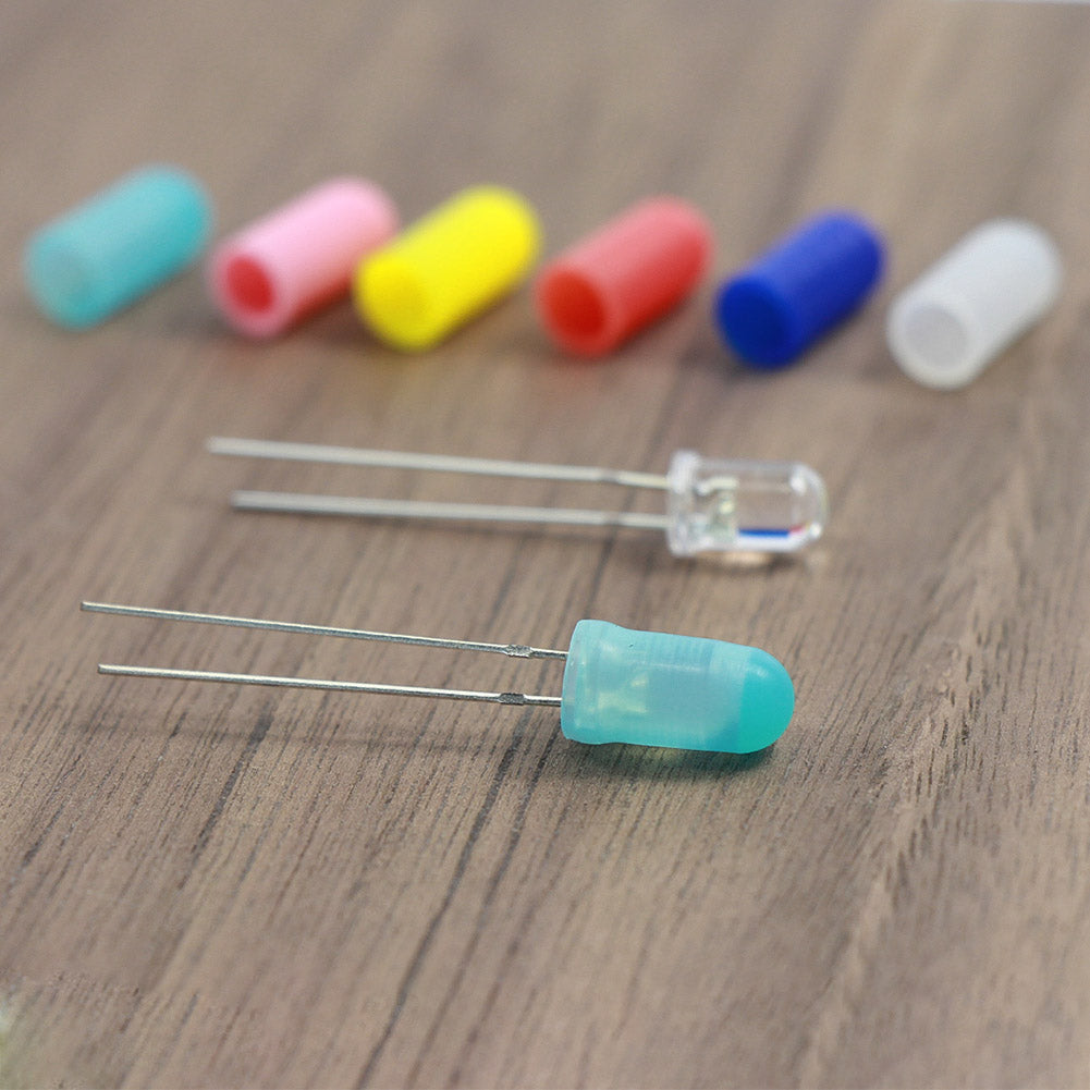 XPT02 100pcs Caps/Covers for 5mm Grain of Wheat Bulbs