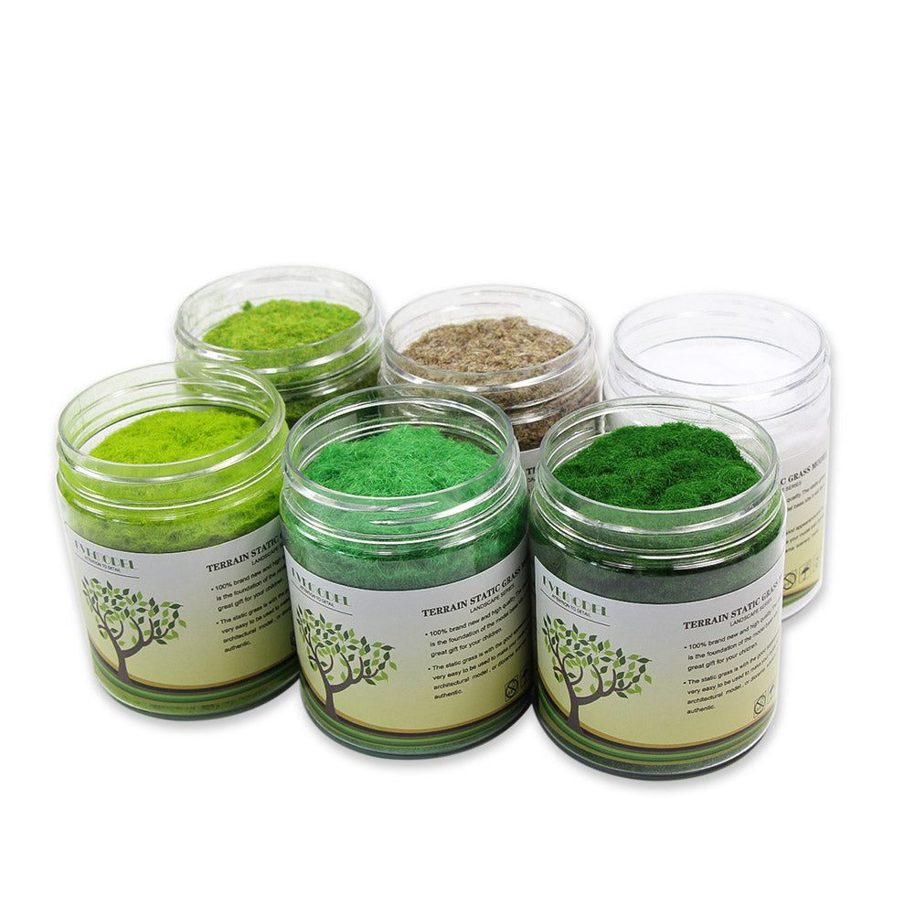 CFA5 6 bottles 2mm Static Grass Powder
