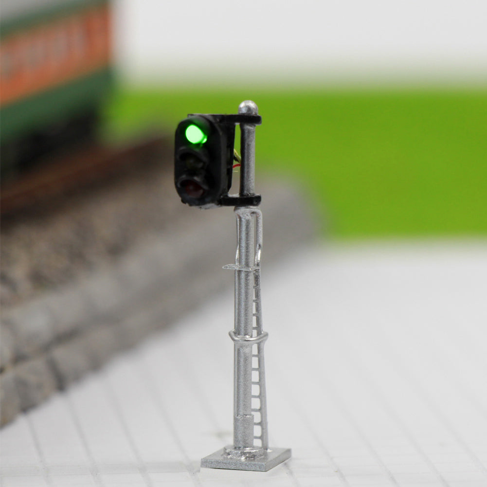 JTD1503GYR 3pcs N Scale 1:160 Model Signals Track Lights 3-LEDs