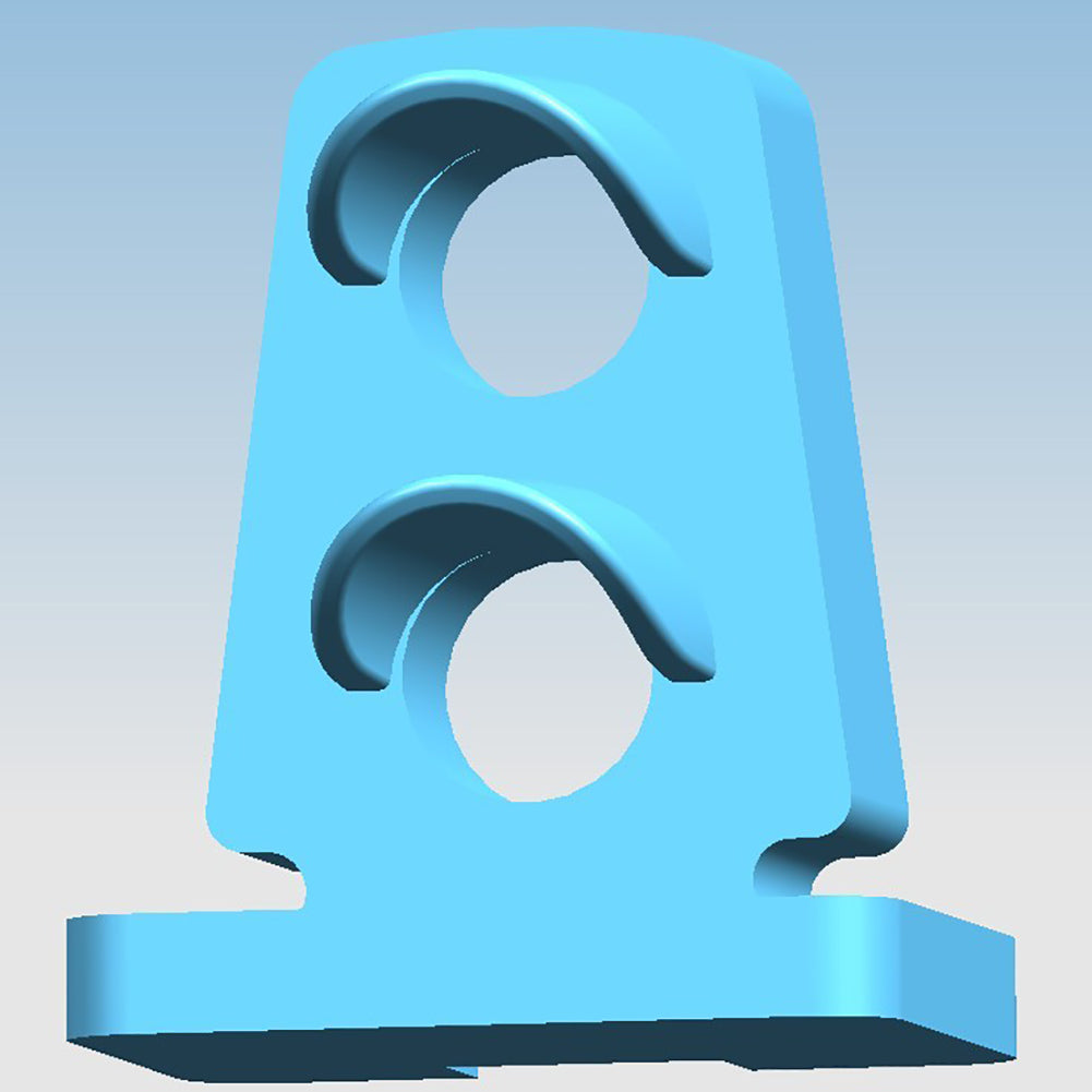 JTD21 10 sets HO/OO Scale Target Faces Railway Dwarf Signal 2 Aspects LED