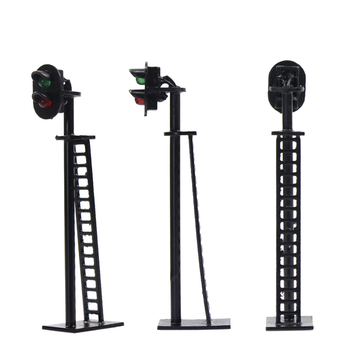 JTD03 5pcs 1:87 HO Scale 2-Light Block Signal Green/Red