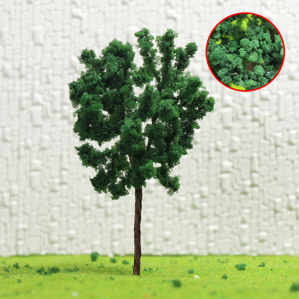 D9048 20pcs N HO Scale Model Trees Mini Scenery 9cm