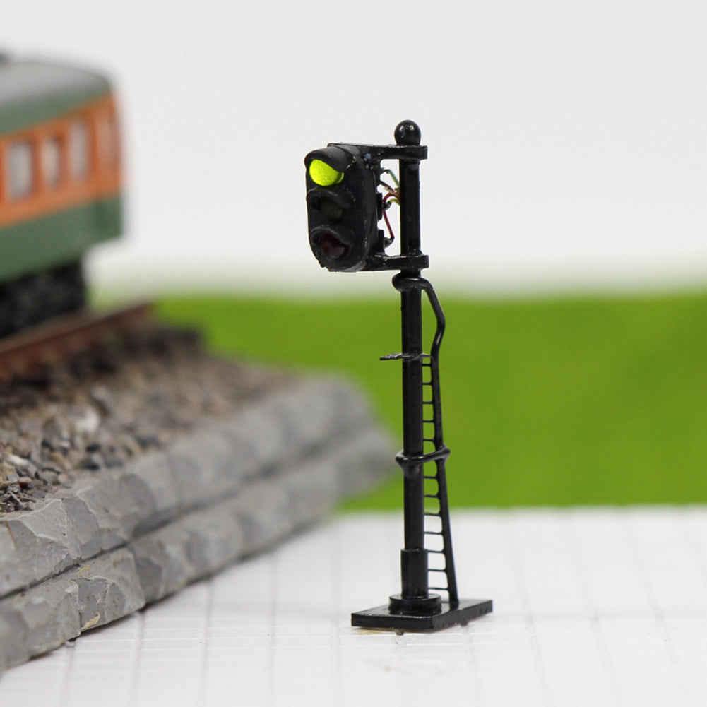 JTD1508GYR 3pcs N Scale 1:160 Model Signal Block Traffic Light 12V
