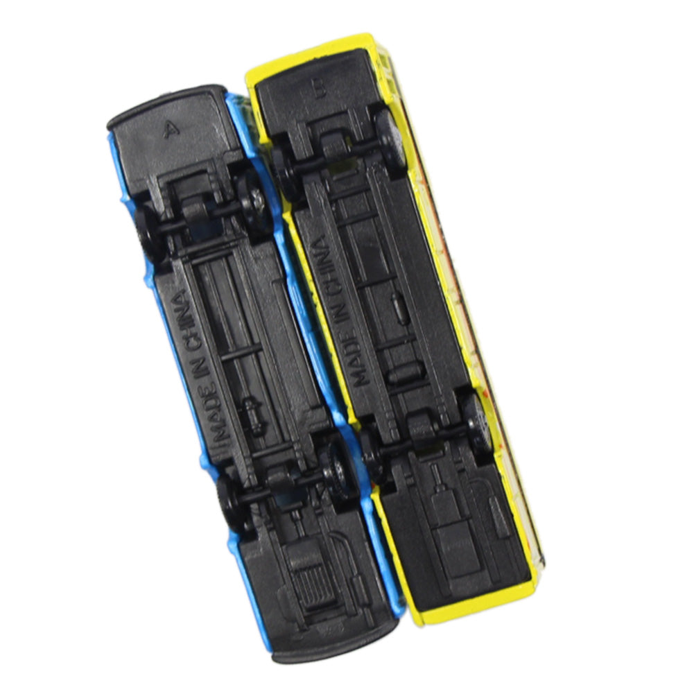 BS150 6pcs N Scale 1:160 Model Buses