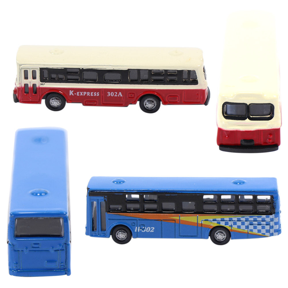 BS150 6pcs N Scale 1:160 Model Buses