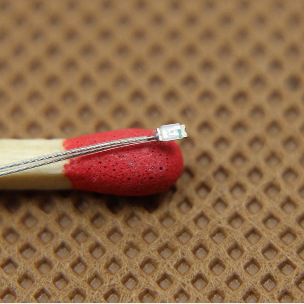 T0603 20pcs SMD LED 0603 Pre-soldered Micro Litz Wired Leads