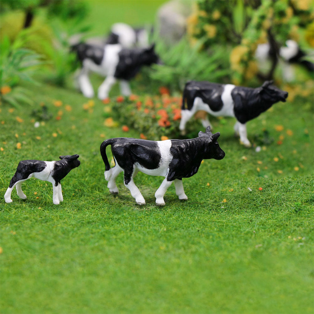 AN8704 36pcs HO Scale 1:87 Cows and Figures