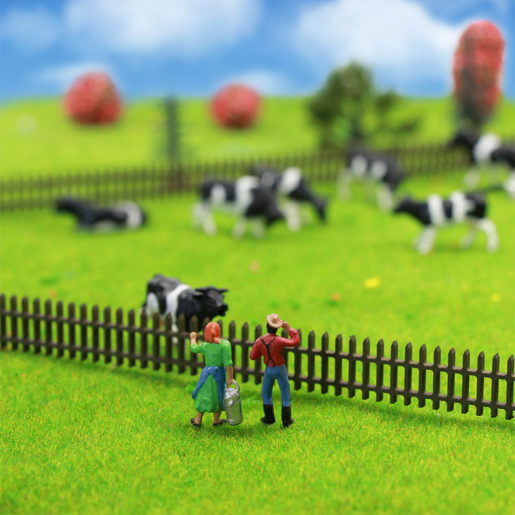 AN8704 36pcs HO Scale 1:87 Cows and Figures