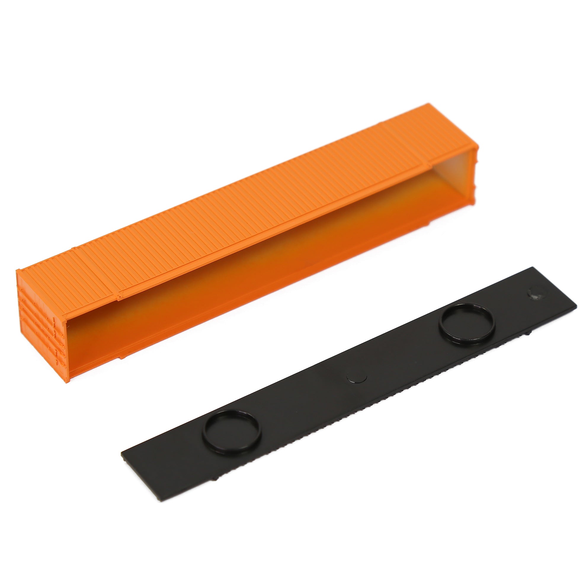 C15009 9pcs N Scale 1:160 53ft Pure Color Shipping Container