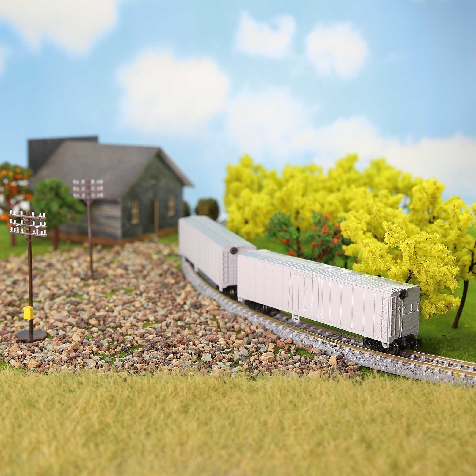 C15015 1pc N Scale 1:160 50ft Steel Reefer Boxcar