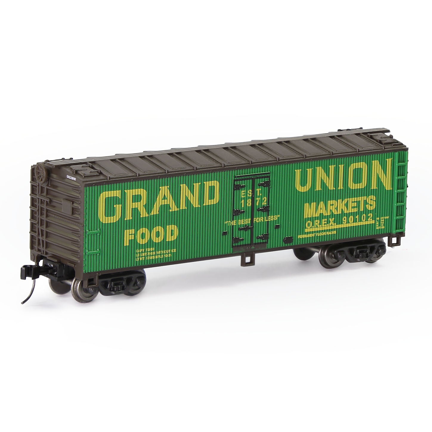 C15016 1pc N Scale 1:160 40ft Wood Side Reefer Boxcar