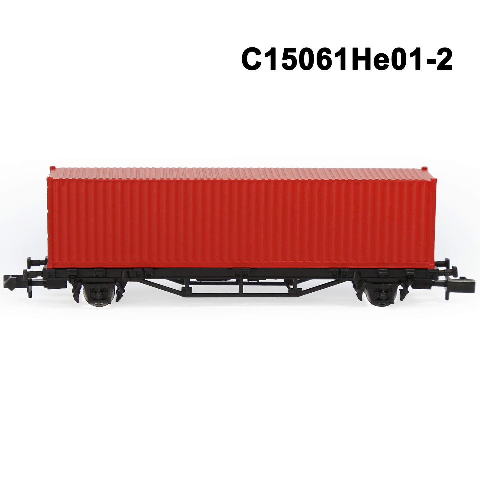 C15061M One Set N Scale 1:150 Flat Car with 20ft 40ft Containers