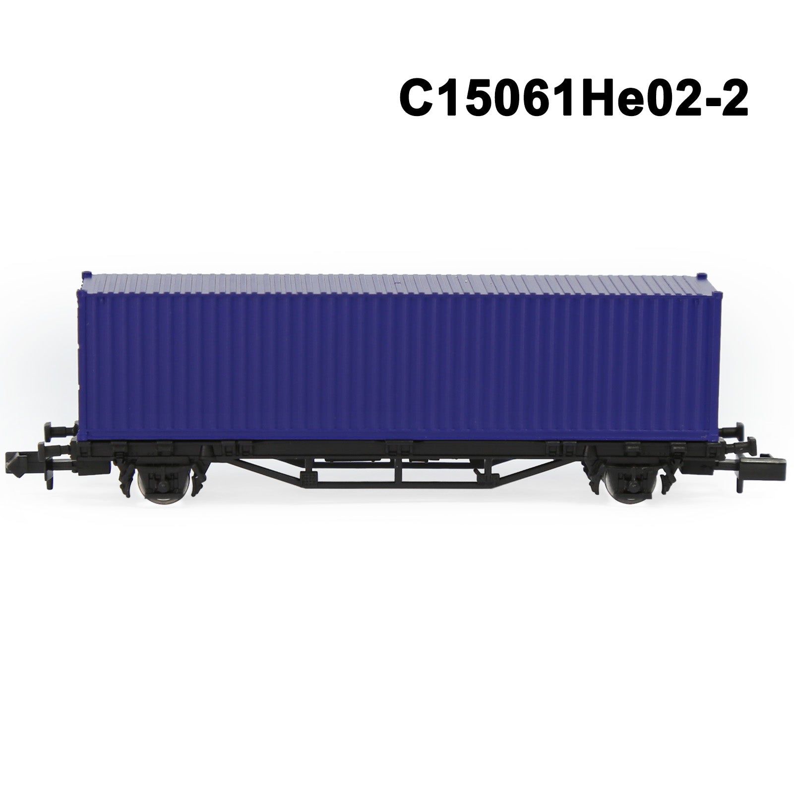 C15061M One Set N Scale 1:150 Flat Car with 20ft 40ft Containers