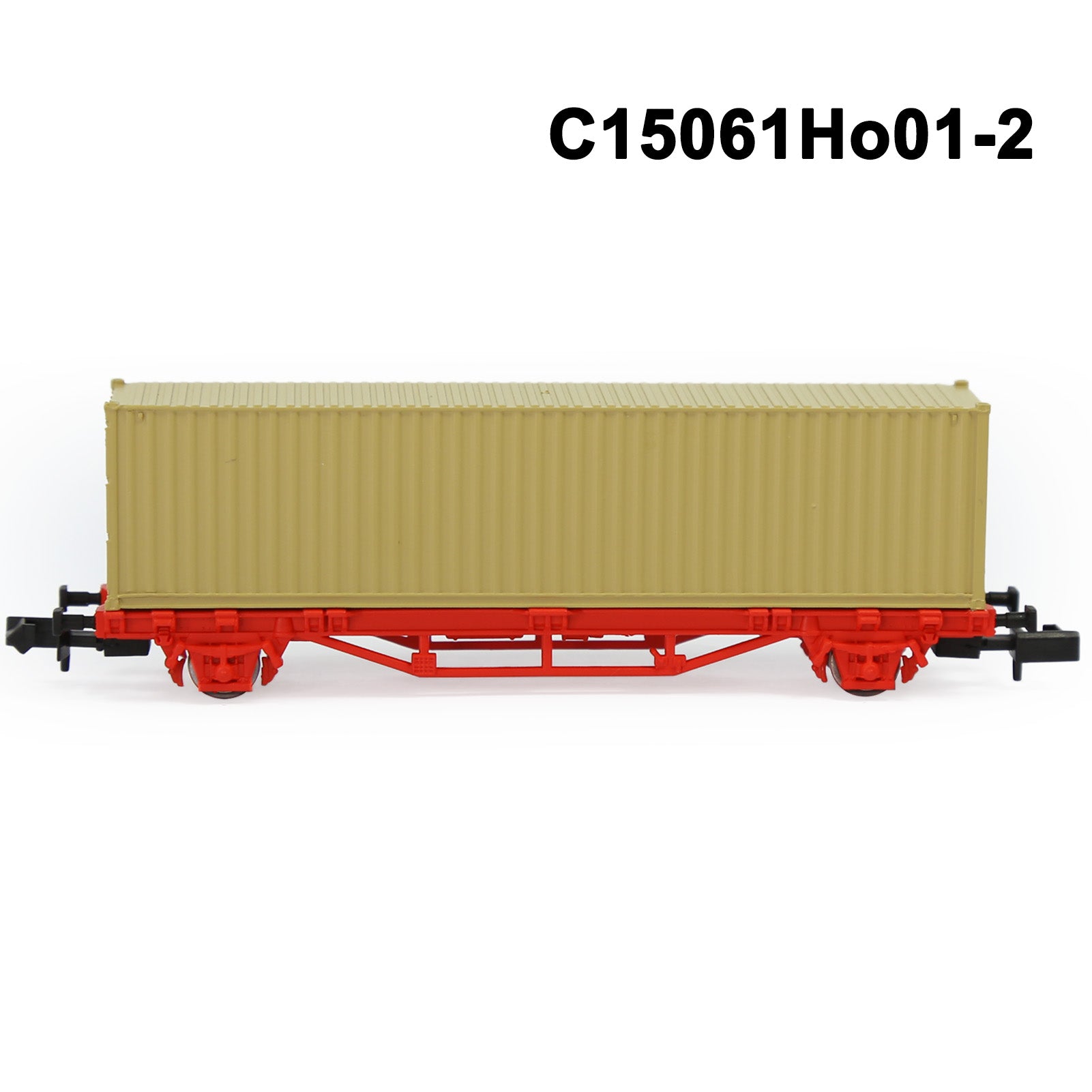 C15061M One Set N Scale 1:150 Flat Car with 20ft 40ft Containers