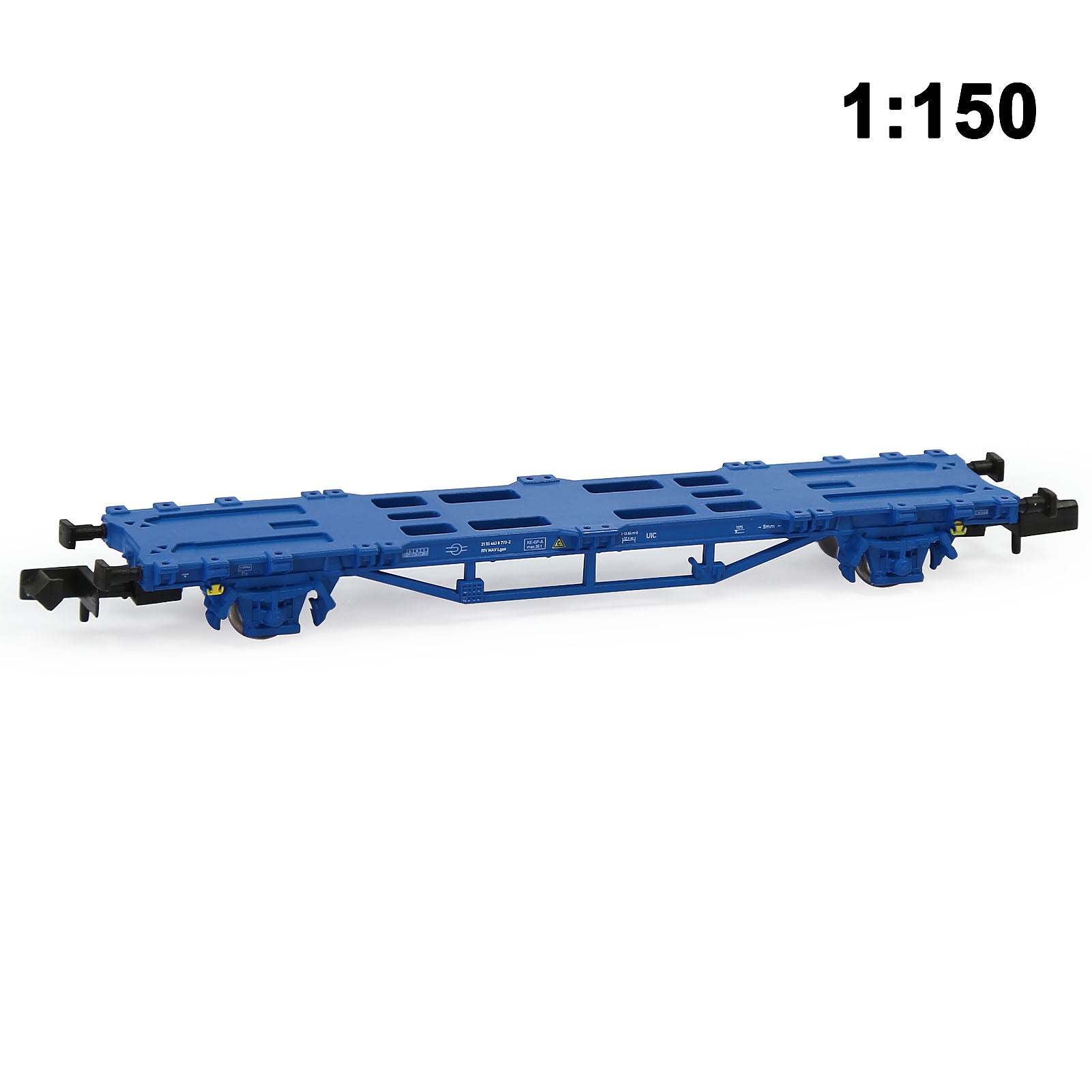 C15061 1pc N Scale 1:150 Model Train Flat Car Wagon Freight Car