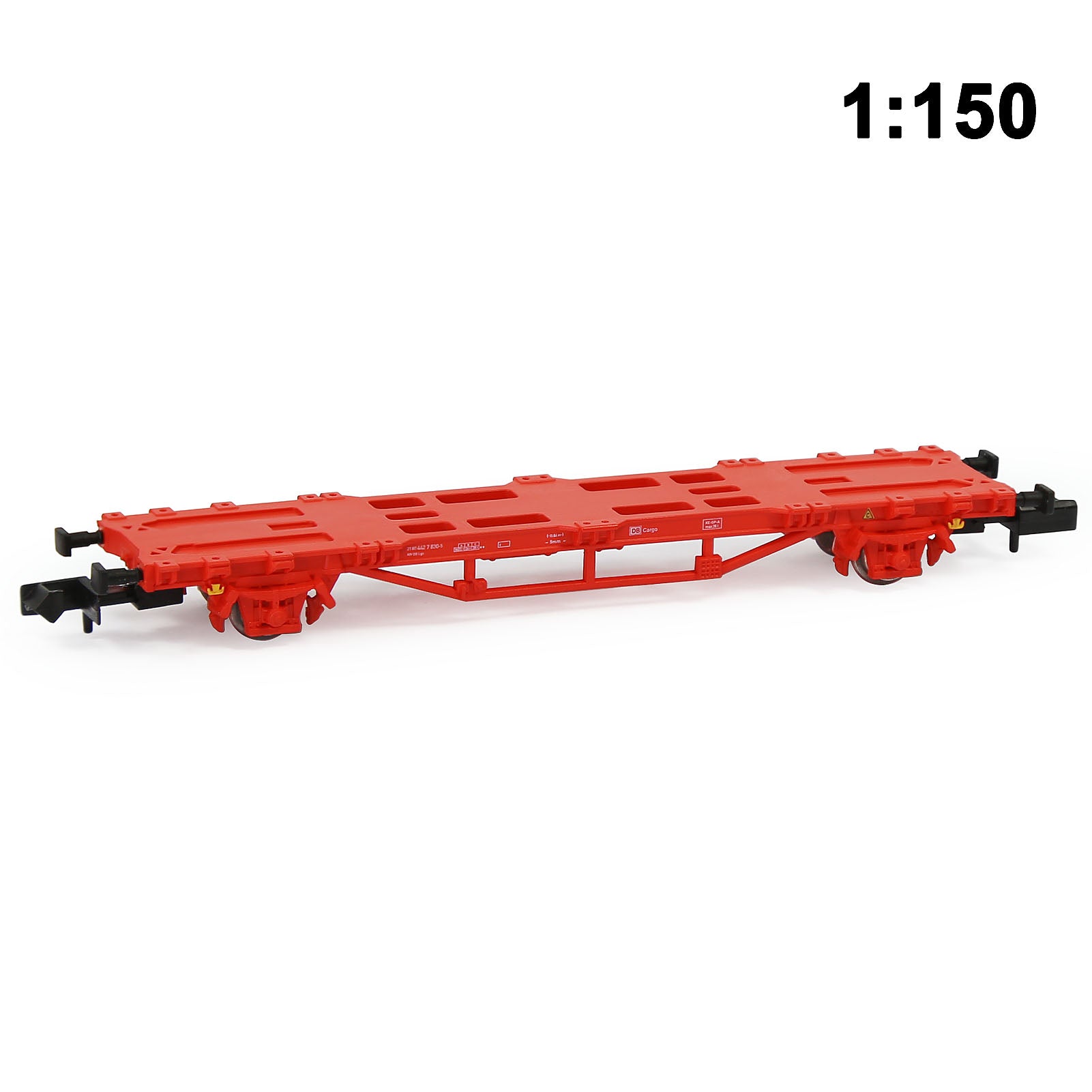 C15061 1pc N Scale 1:150 Model Train Flat Car Wagon Freight Car