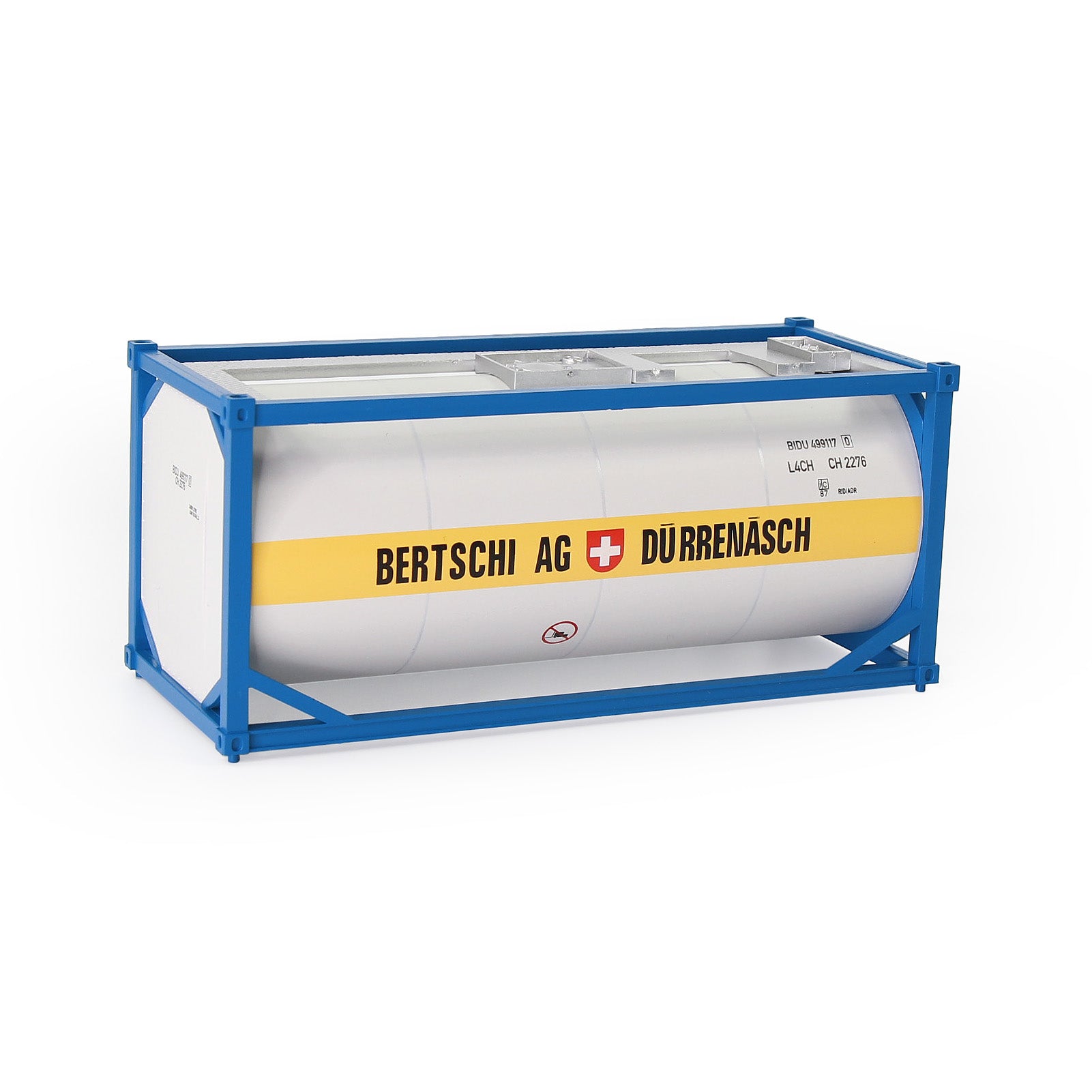 C4321 1pc O Scale 1:48 20ft Oil Tank Container