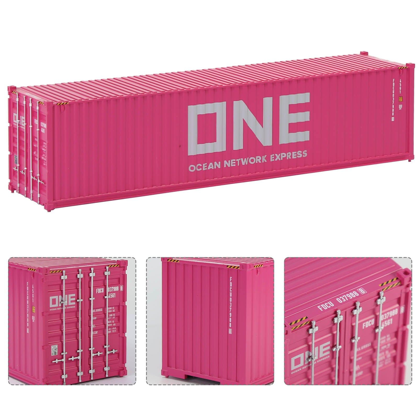 C4340 1pc O Scale 1:48 40ft Model Shipping Container