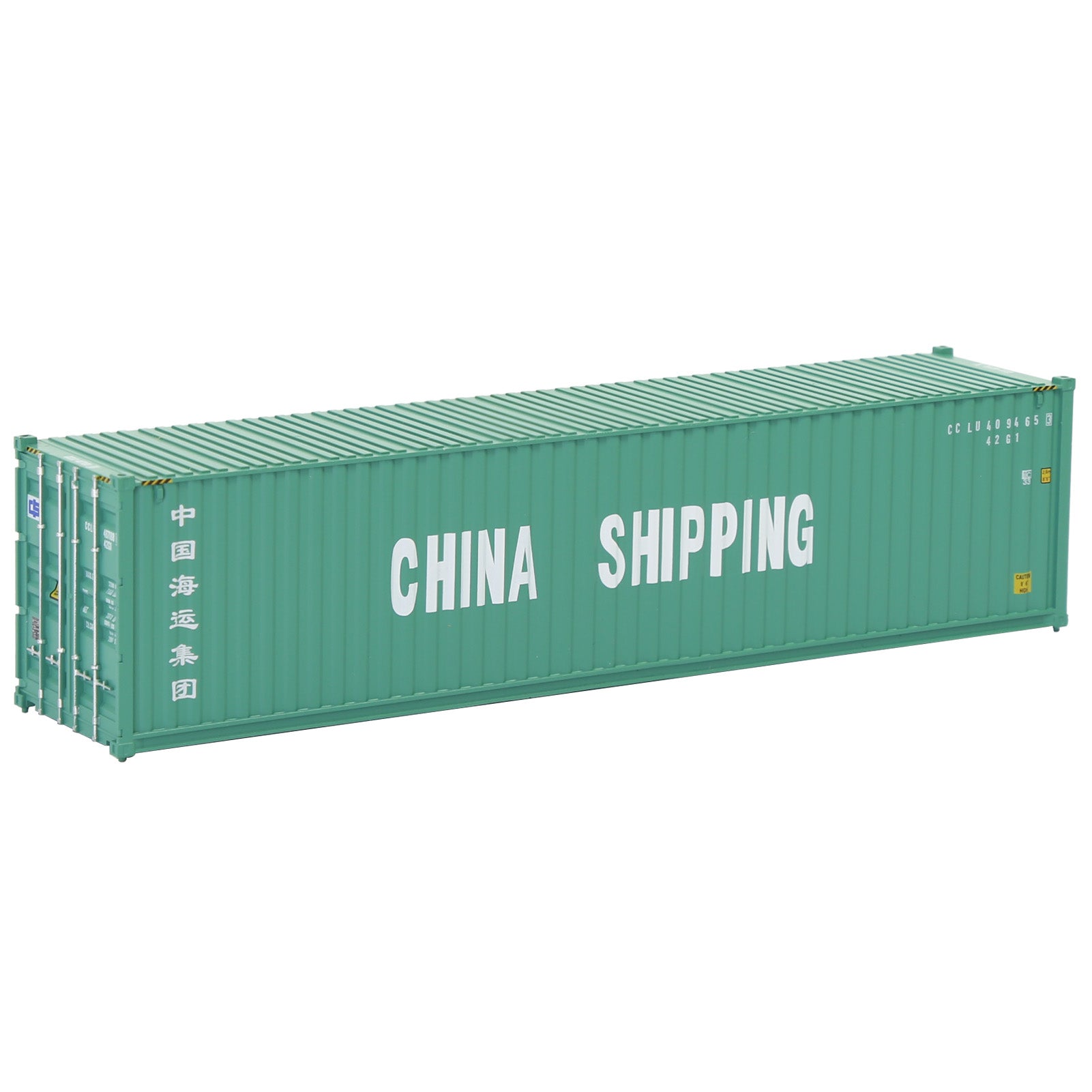 C4340 1pc O Scale 1:48 40ft Model Shipping Container