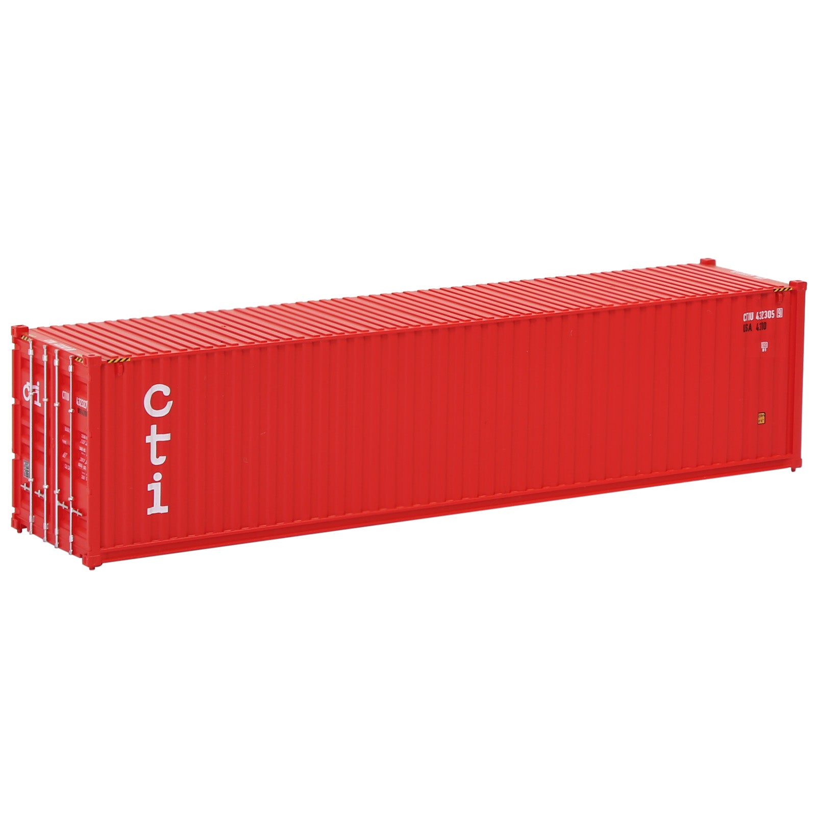 C4340 1pc O Scale 1:48 40ft Model Shipping Container