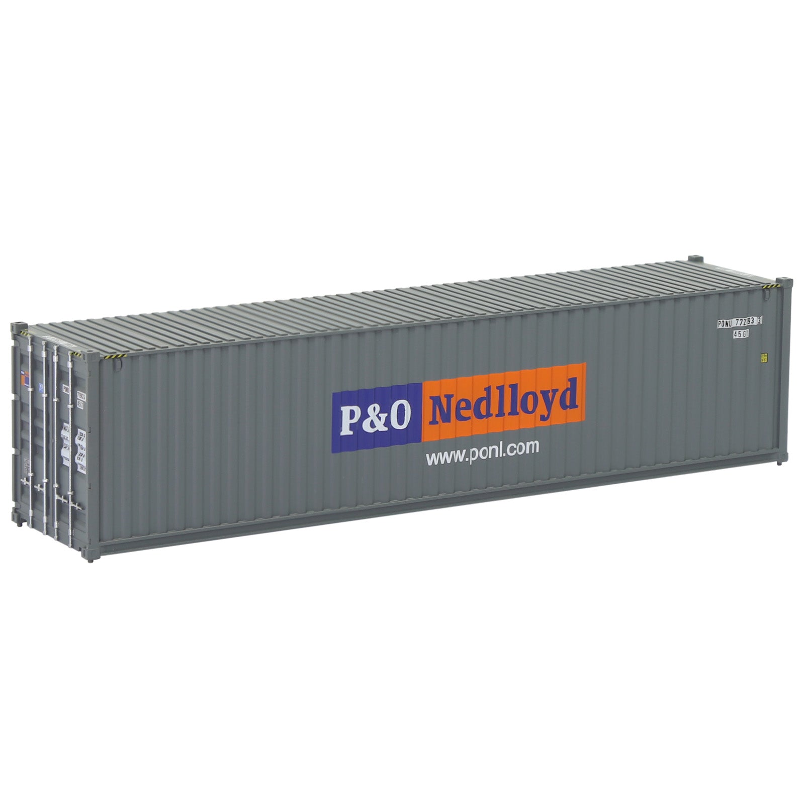 C4340 1pc O Scale 1:48 40ft Model Shipping Container