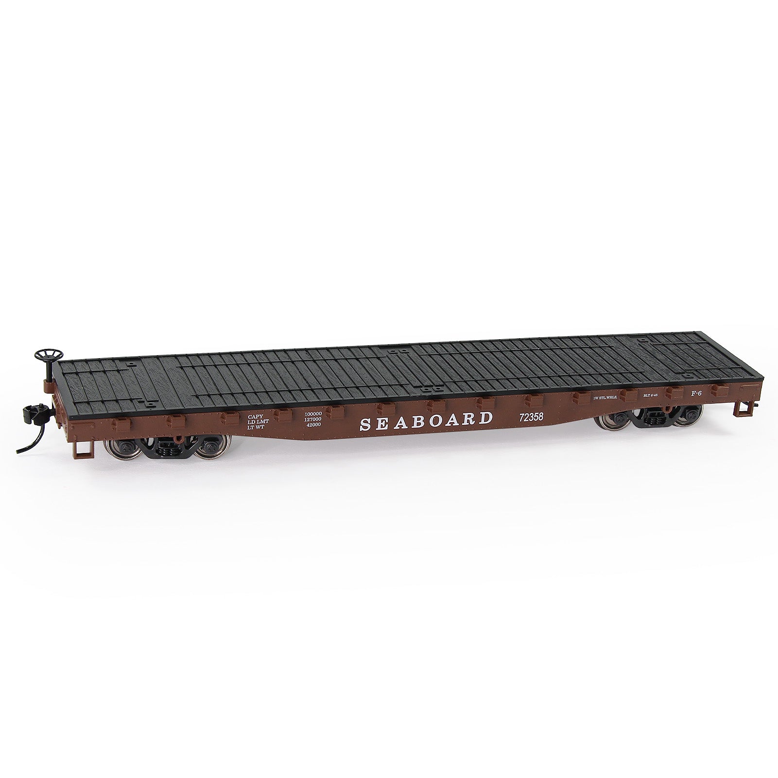 C8741 1pc HO Scale 1:87 52ft Flat Car Flatbed