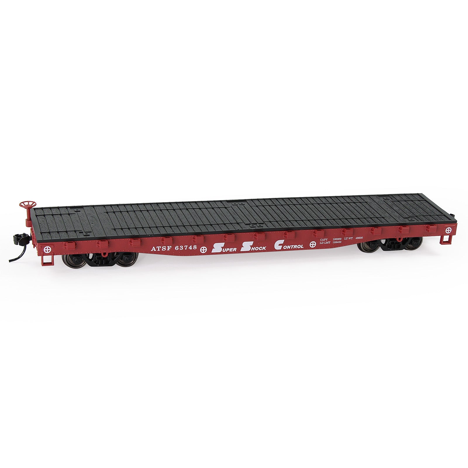 C8741 1pc HO Scale 1:87 52ft Flat Car Flatbed