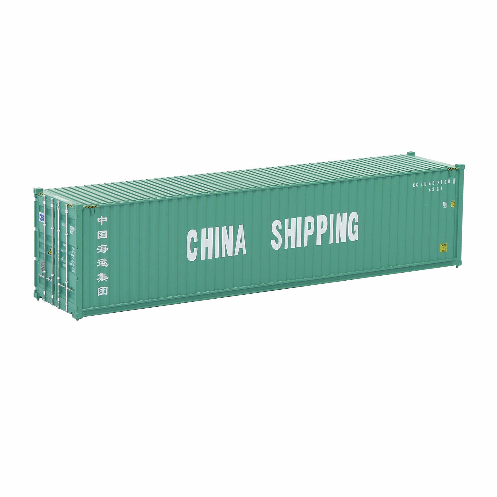 C8746 1pc HO Scale 1:87 40ft Model Container Model Railway