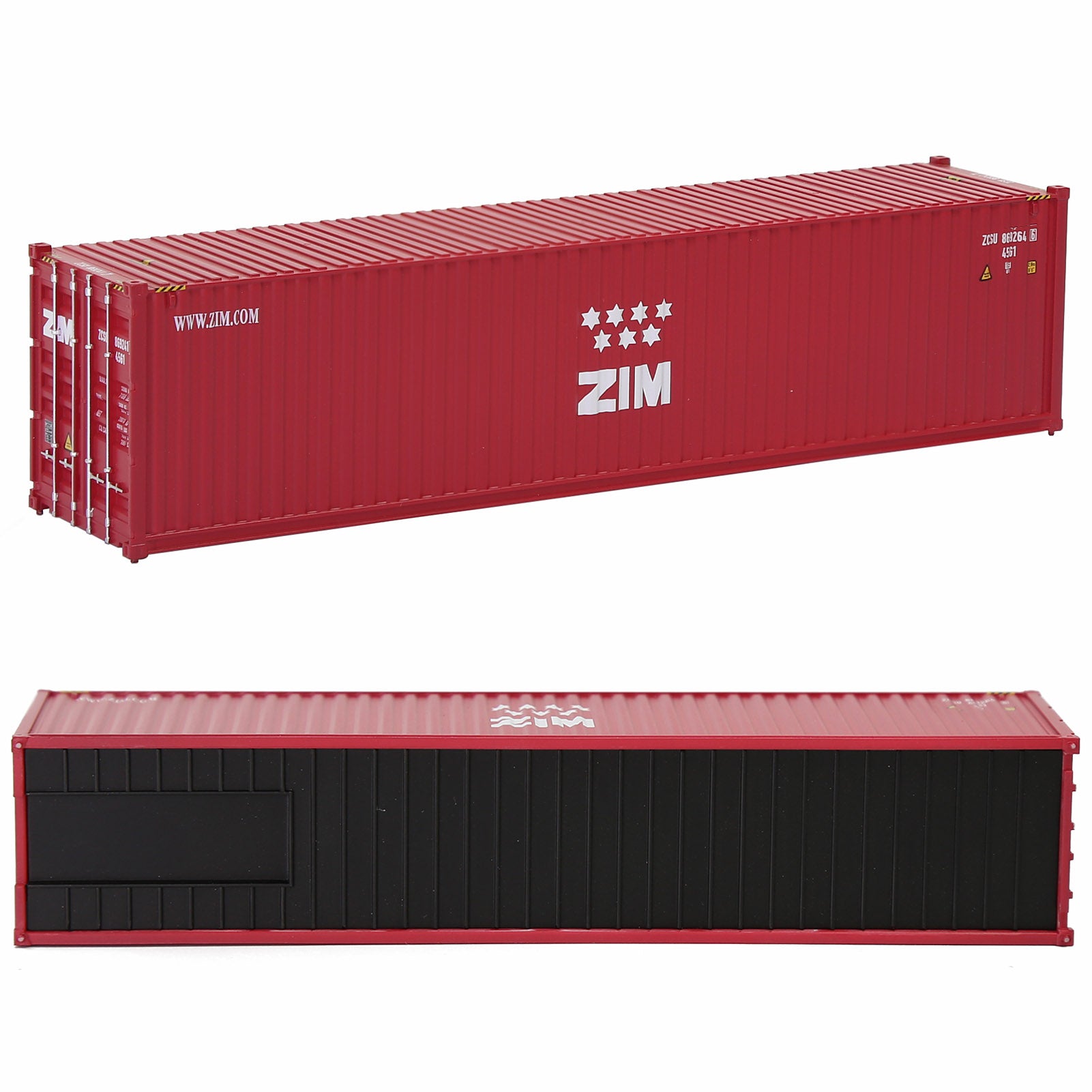 C8746 1pc HO Scale 1:87 40ft Model Container Model Railway