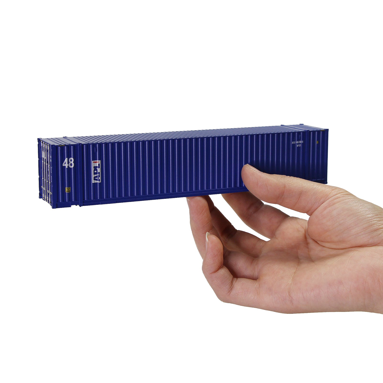 C8748 1pc HO Scale 1:87 48ft Shipping Container