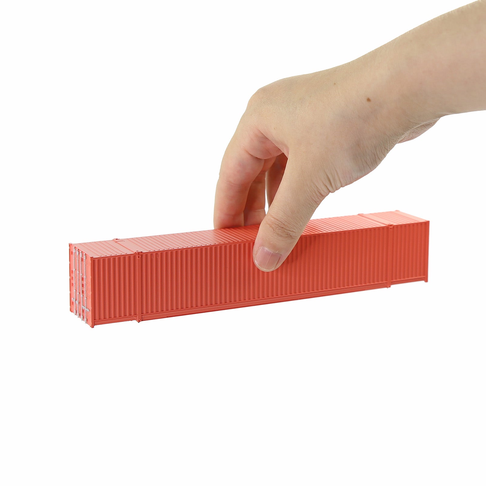 C8753 9pcs HO Scale 1:87 53ft Pure Color Shipping Container