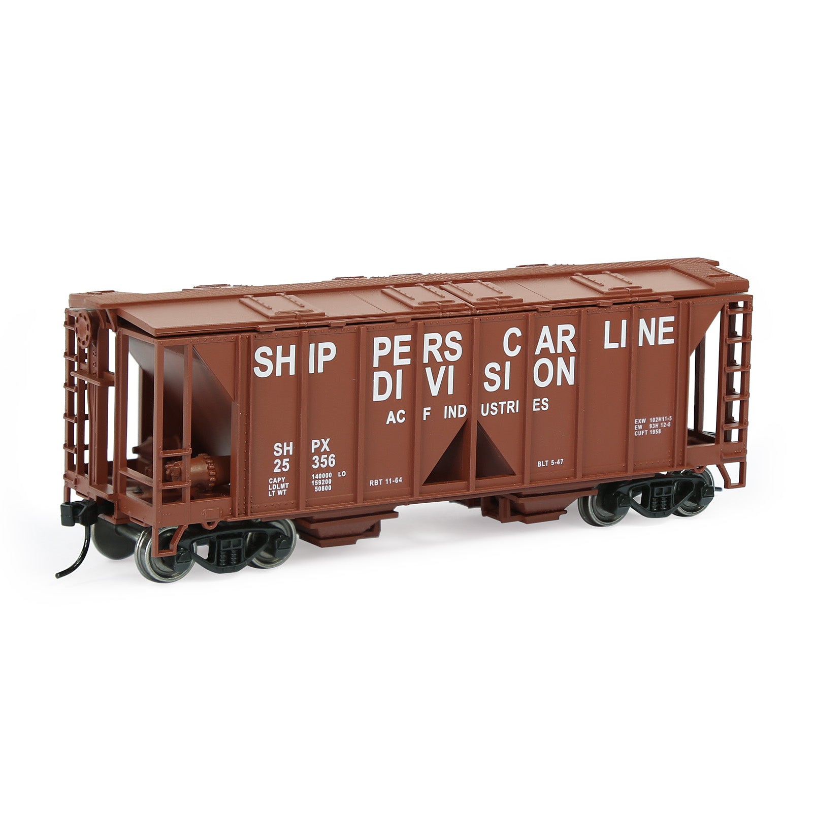 C8760 1pc HO Scale 1:87 Hopper Car Medium Couplers