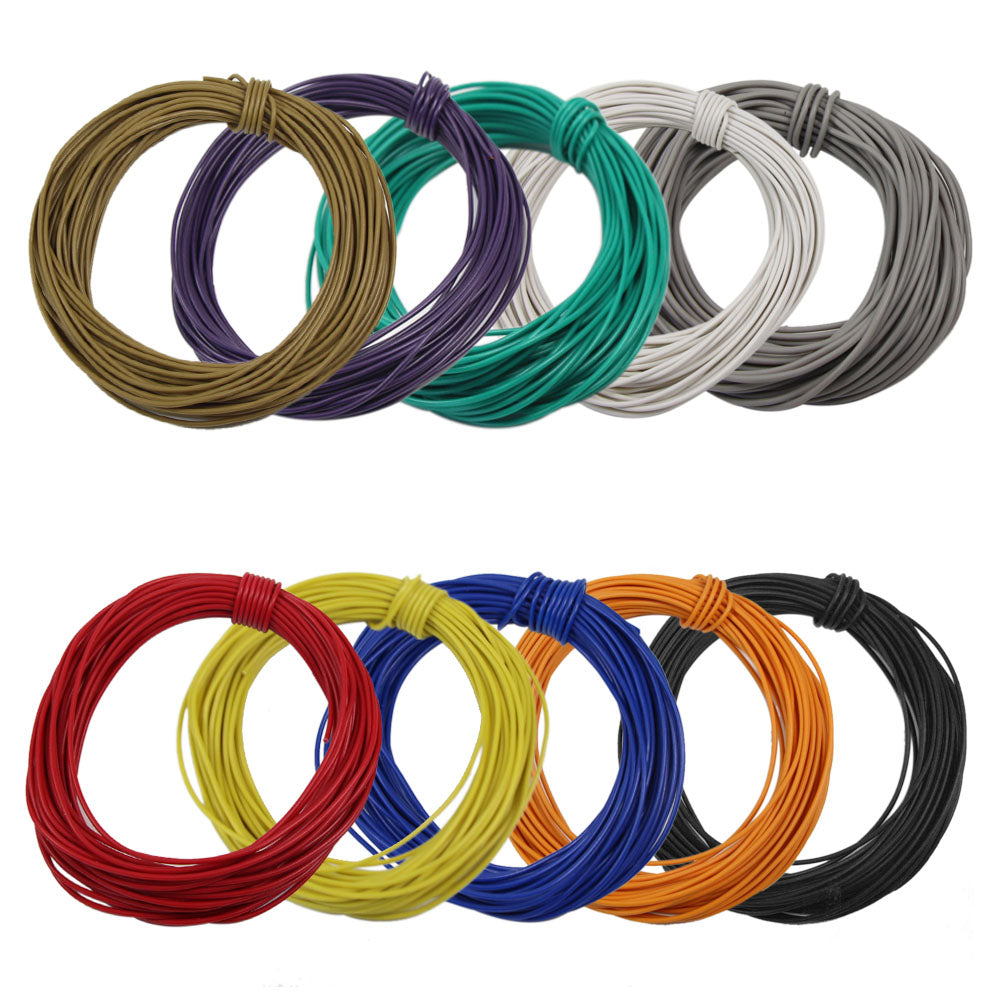 DX1210 10 Rolls 100 Meters 1.0 AMP Standard Equipment Wire