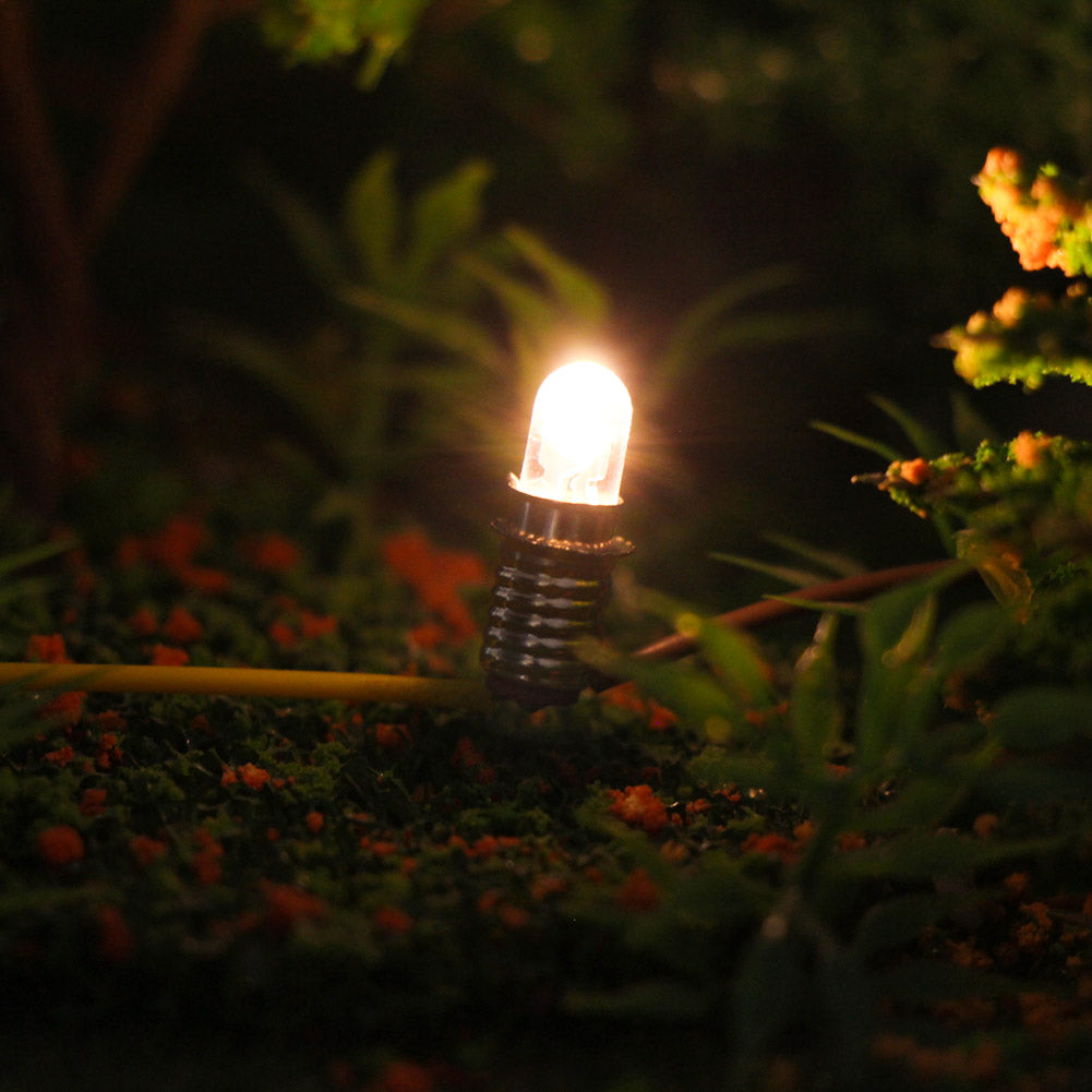 E505 10pcs 4.5mm Screw Bulb E5 E5.5 Leds 12V-14V