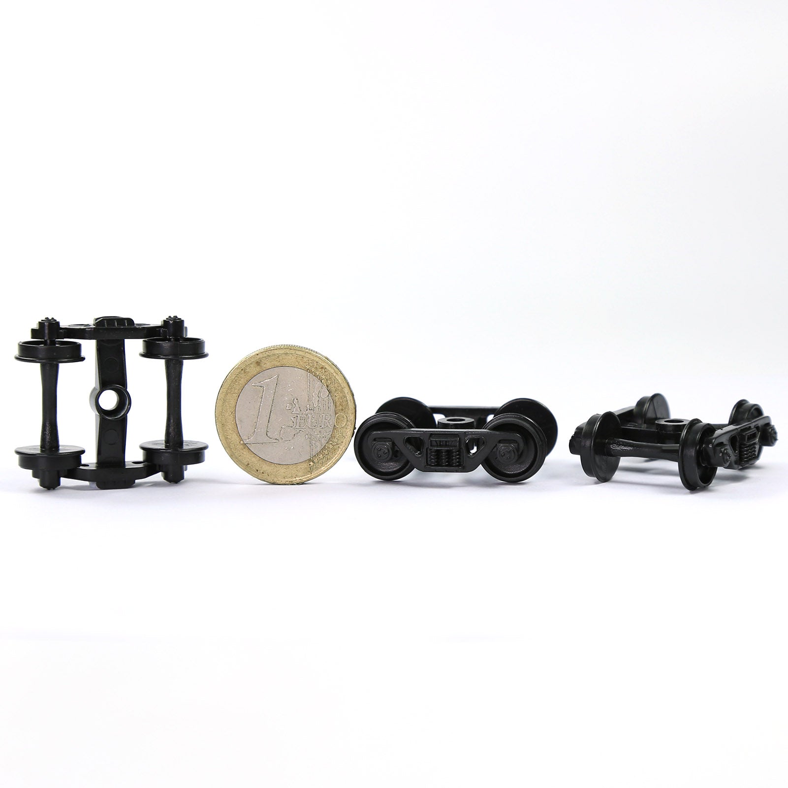 HP22HO 12pcs HO scale 1:87 POM Bogies with 33" Plastic Wheels