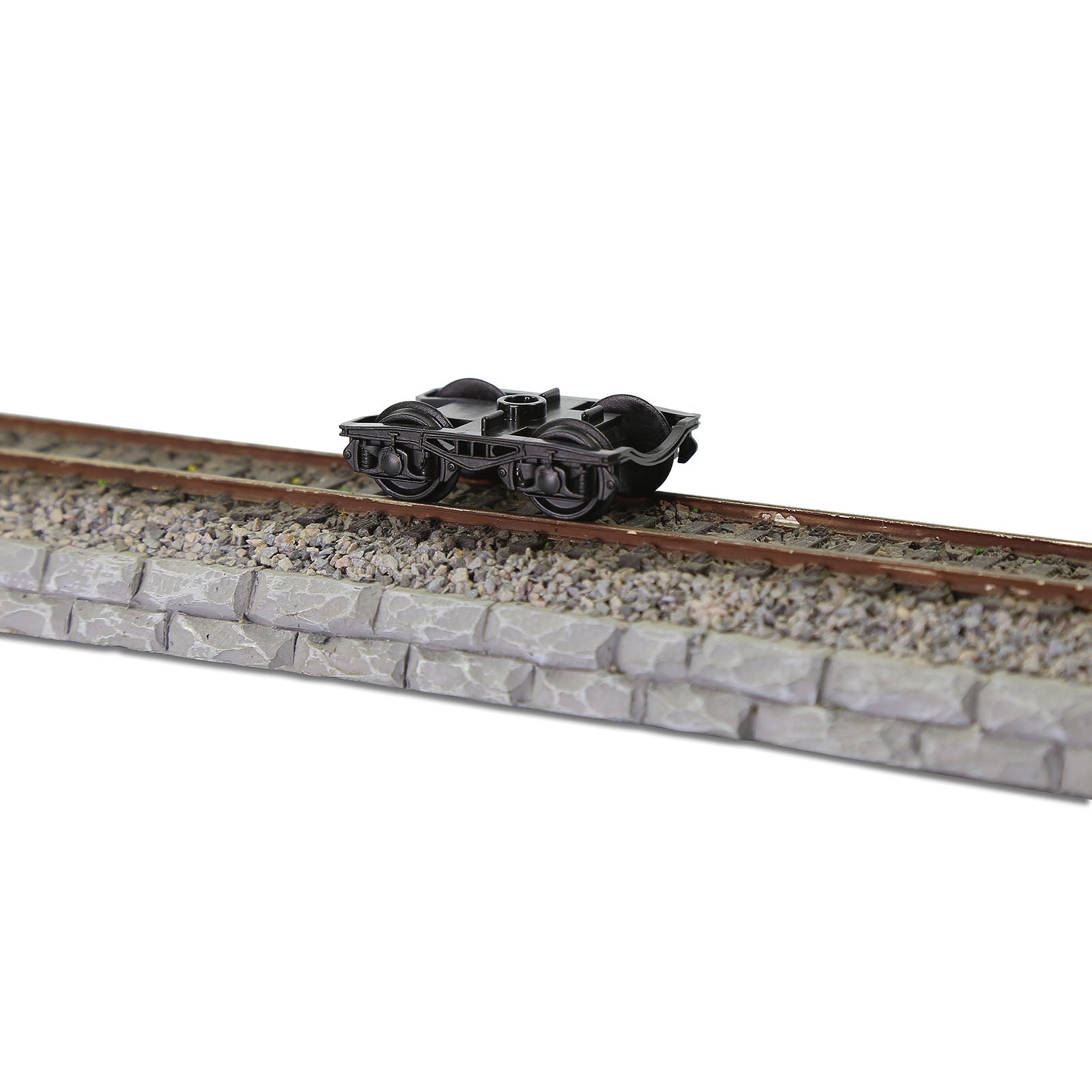 HP23HO 12pcs HO scale 1:87 POM Bogies with 36" Plastic Wheels
