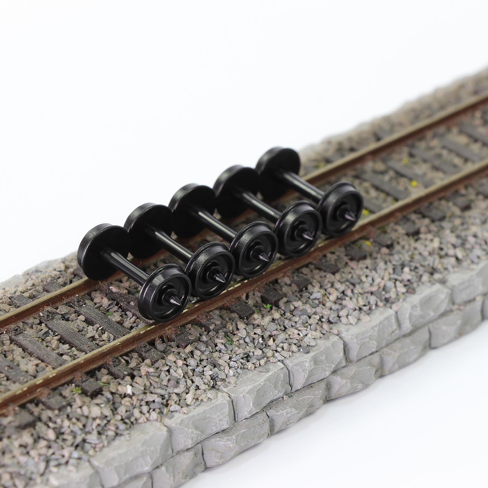 HP28HO 24pcs HO Scale 1:87 POM Plastic 33'' or 36'' Wheel