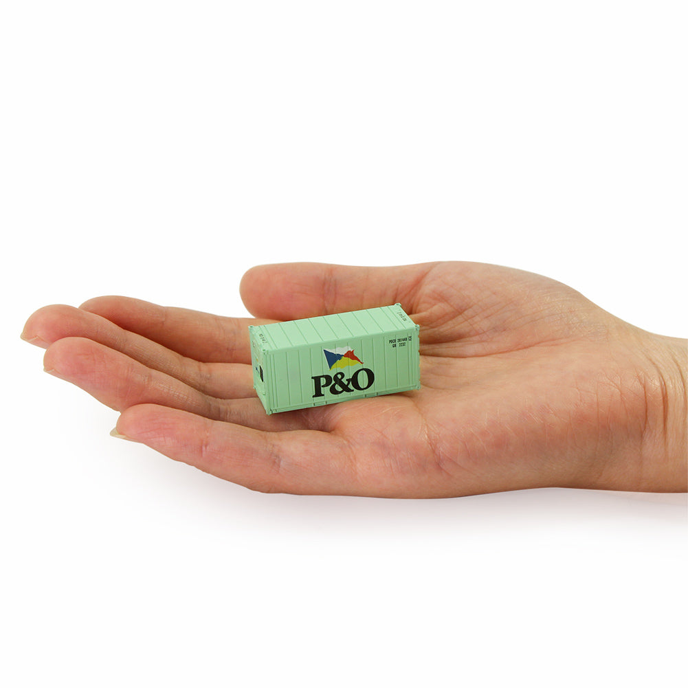 C15011 1pc N Scale 1:160 20ft Hi-Cube Reefer Shipping Container