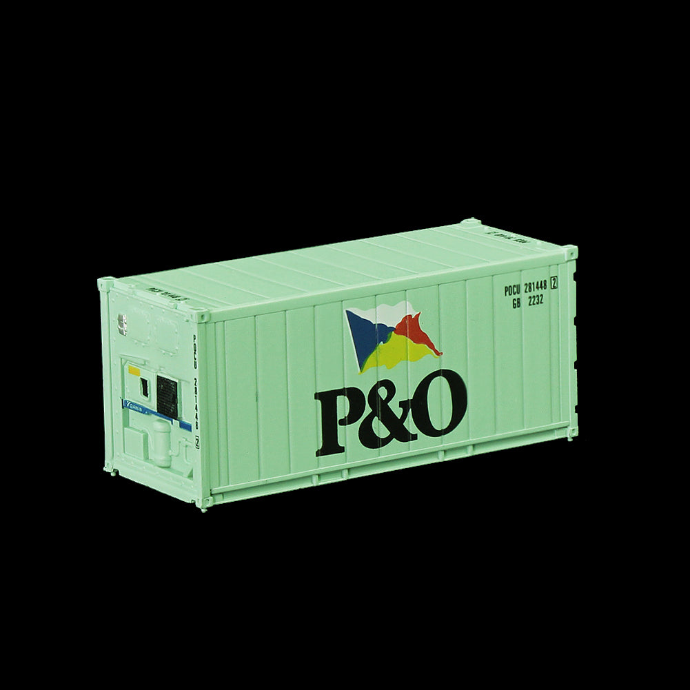 C15011 1pc N Scale 1:160 20ft Hi-Cube Reefer Shipping Container