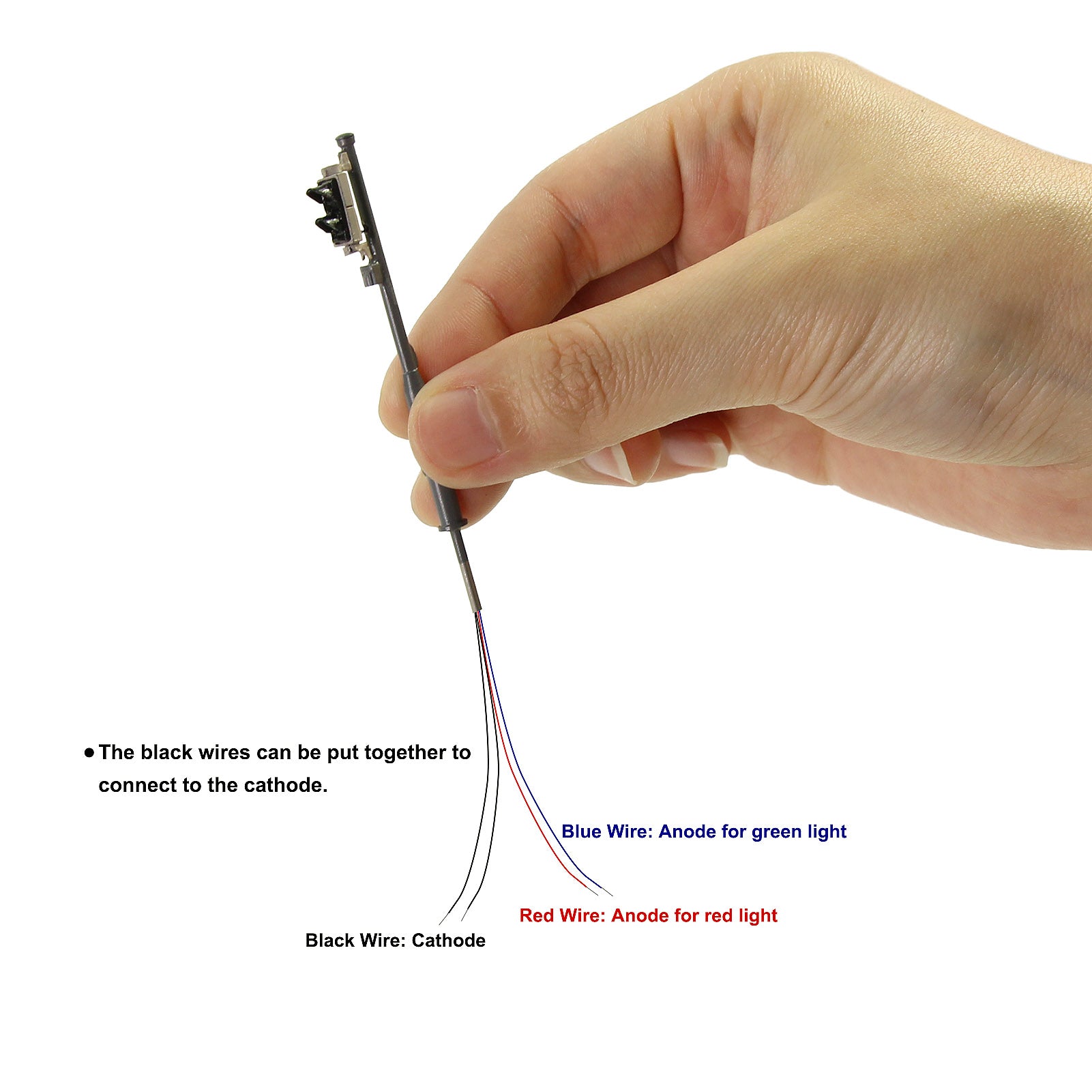 JTD879RG 4pcs HO Scale 1:87 Traffic Light Block Signals