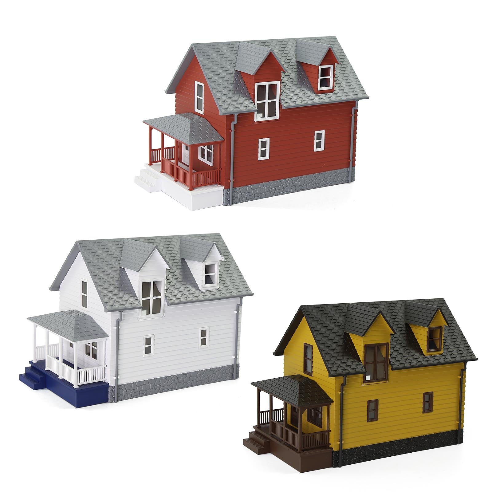 JZN01 1pc N Scale 1:160 Model House Residential Building Architectural