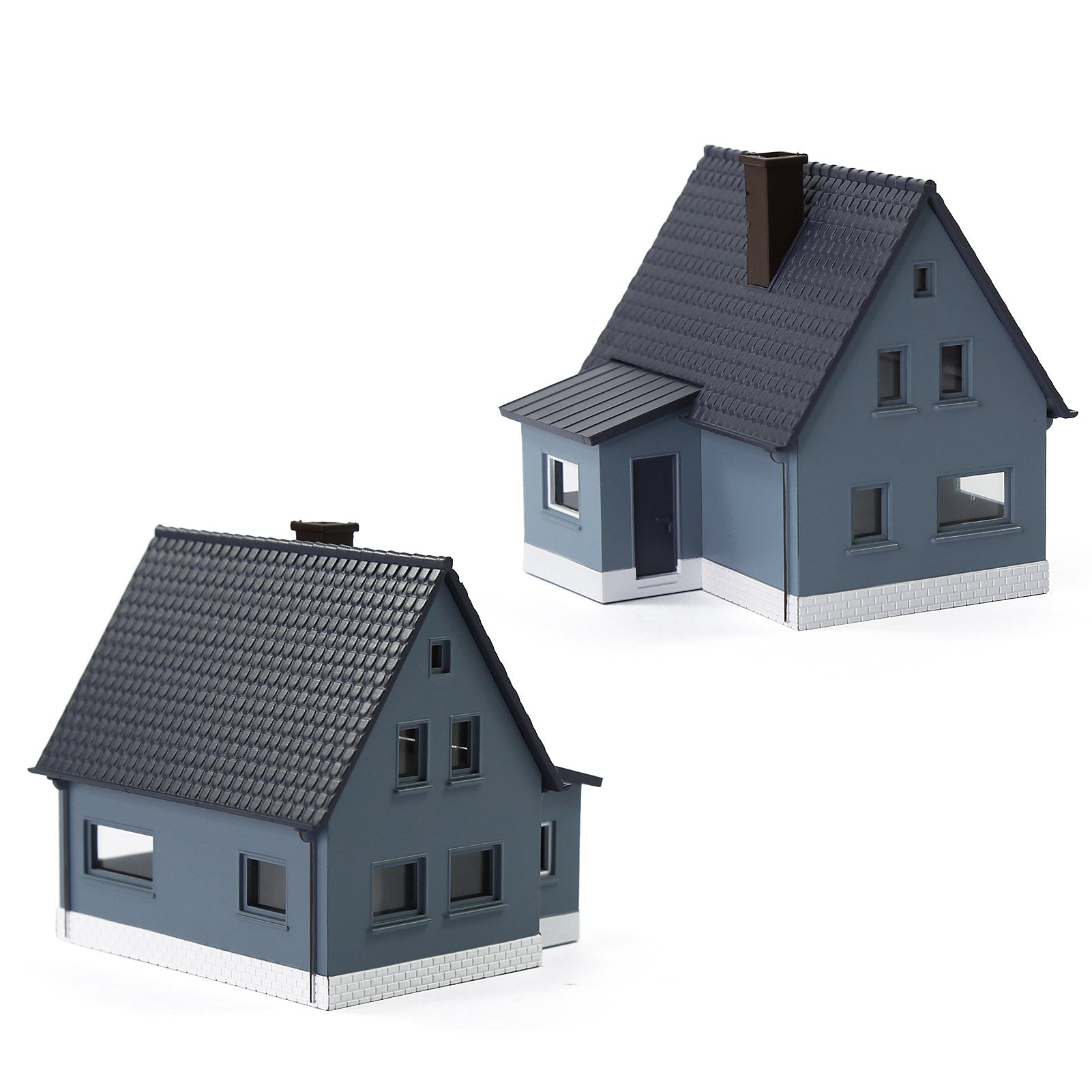 JZN03 1pc N Scale 1:160 Model Village House Pre-built Building Layout