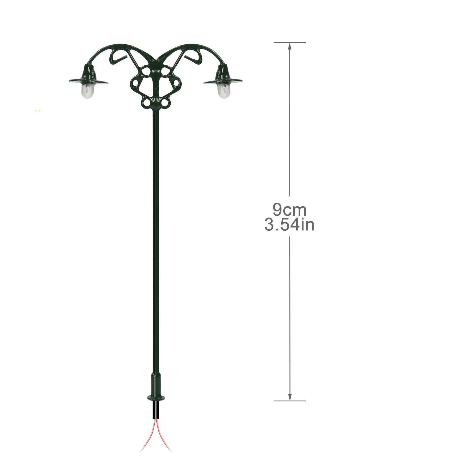 L523 10pcs HO OO Scale Lamps Street Lights 12V