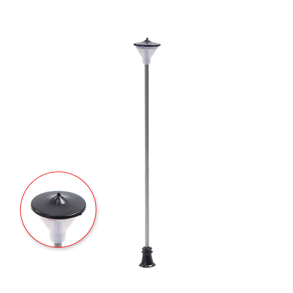 LCX05 10pcs OO/HO/TT Scale Lamppost Street Lights LED