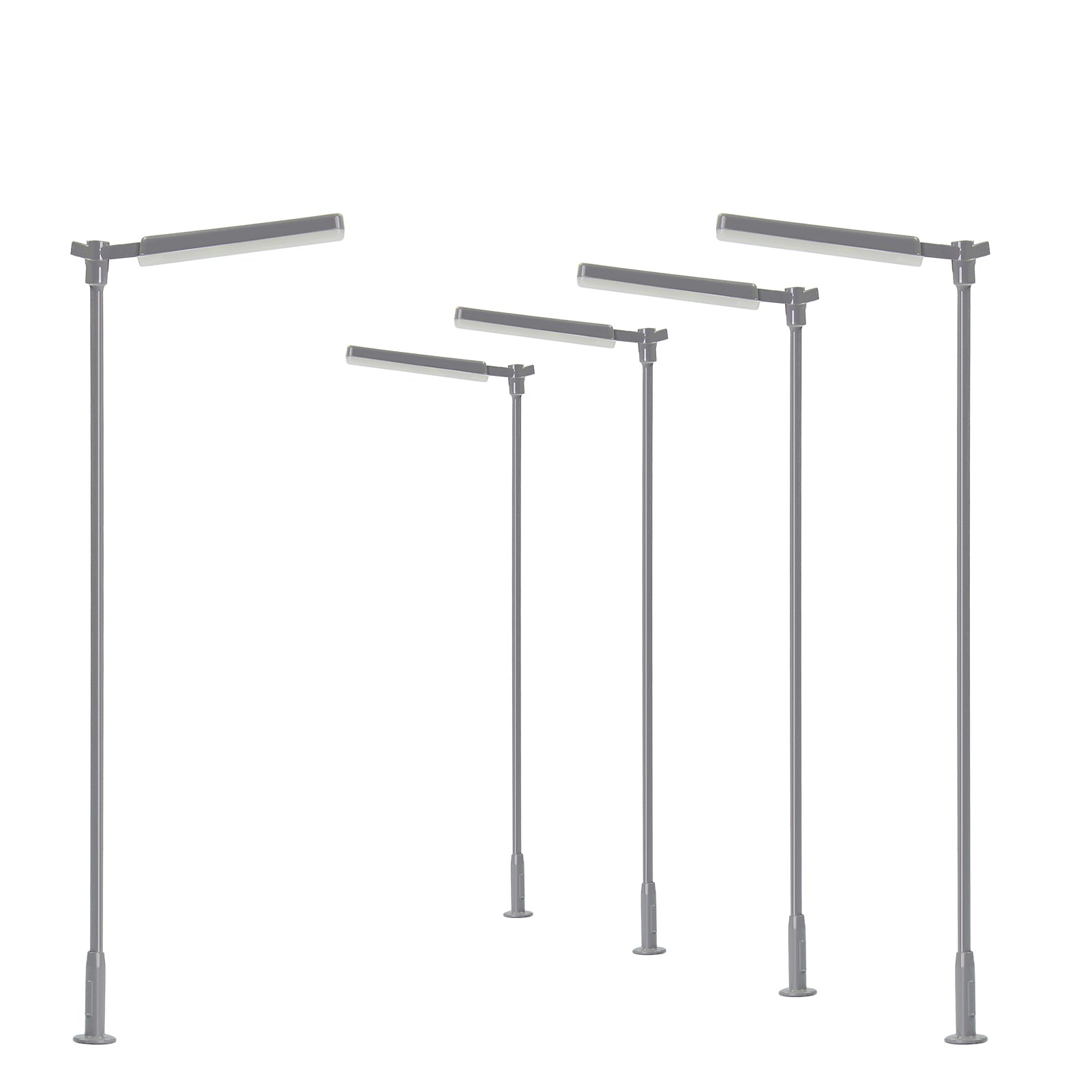 LD05 5pcs Metal Lamp post Street Light LEDs Shade