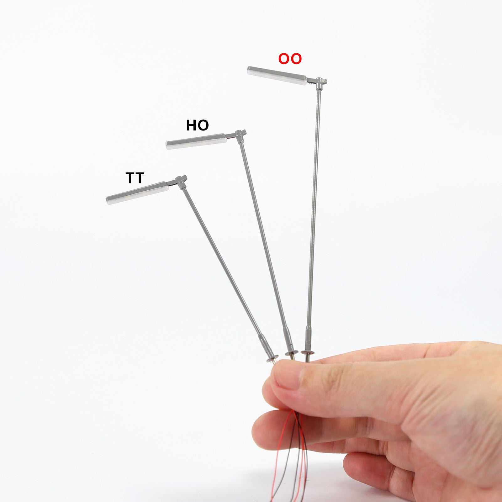 LD05 5pcs Metal Lamp post Street Light LEDs Shade