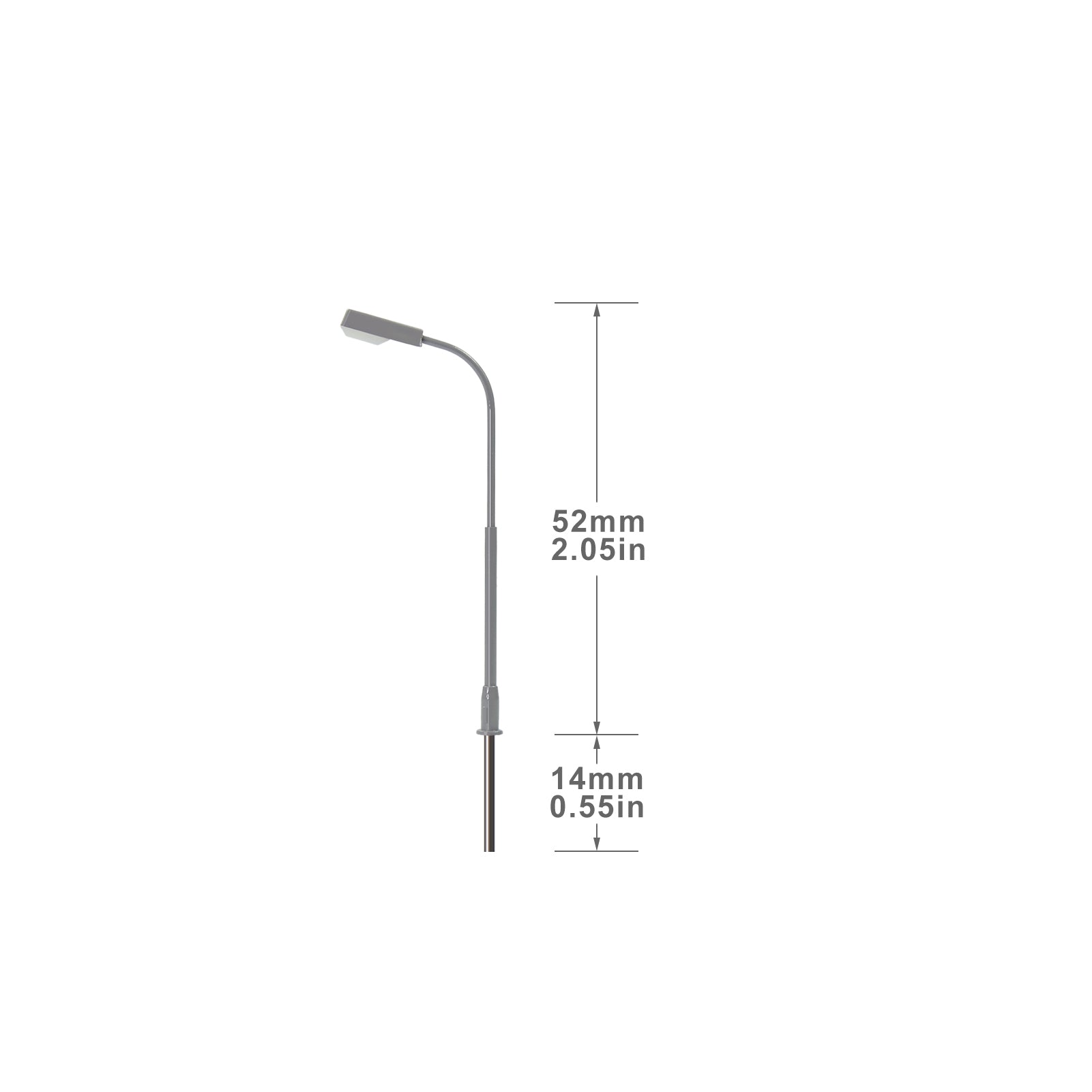 LD07 5pcs Metal Lamp Street Lights LEDs Shade