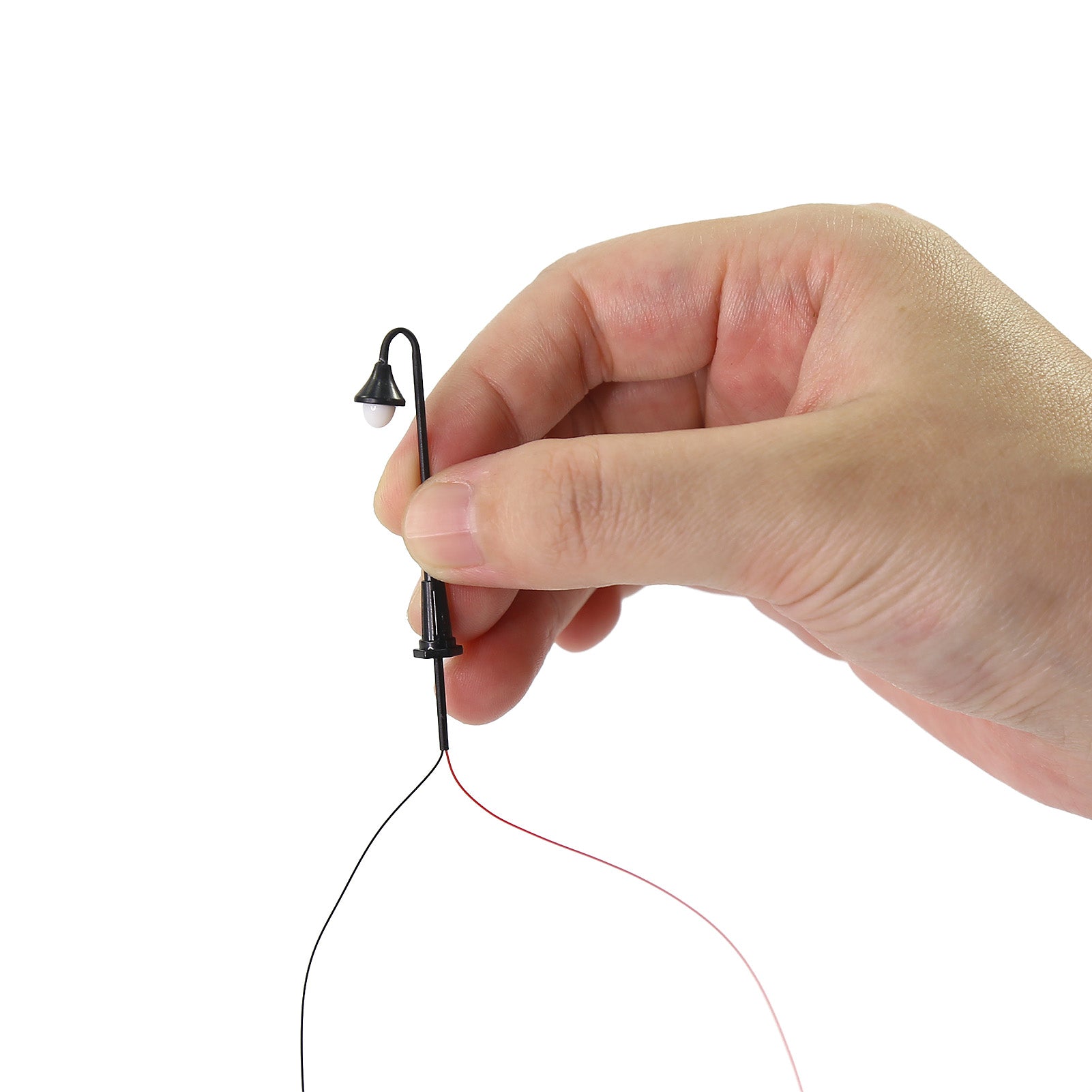 LFT13HOWM 10pcs HO/TT Scale 1:87 Lamp Street Light LED