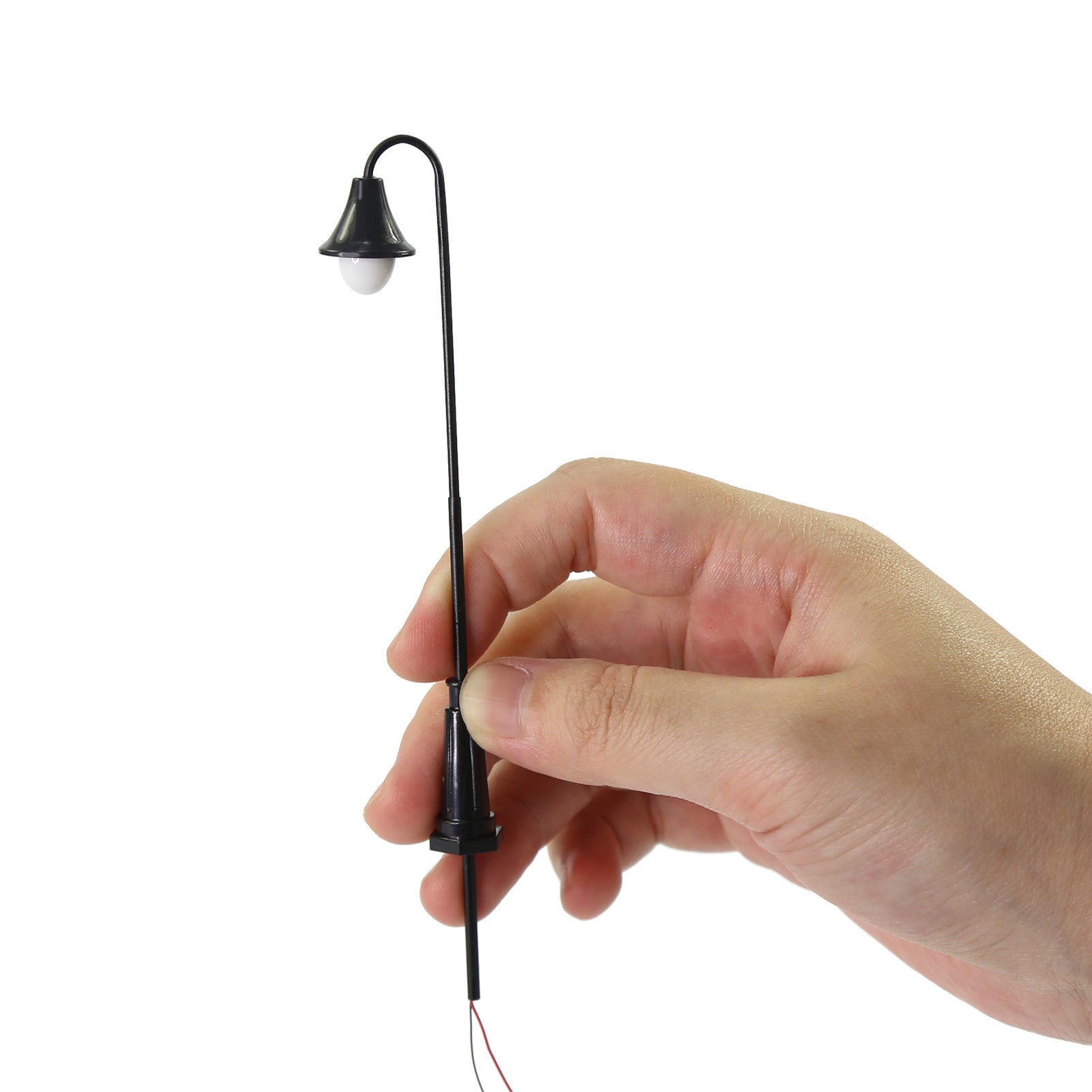 LFT13OWM 10pcs O Scale 1:50 Vintage Lamps Street Light Metal